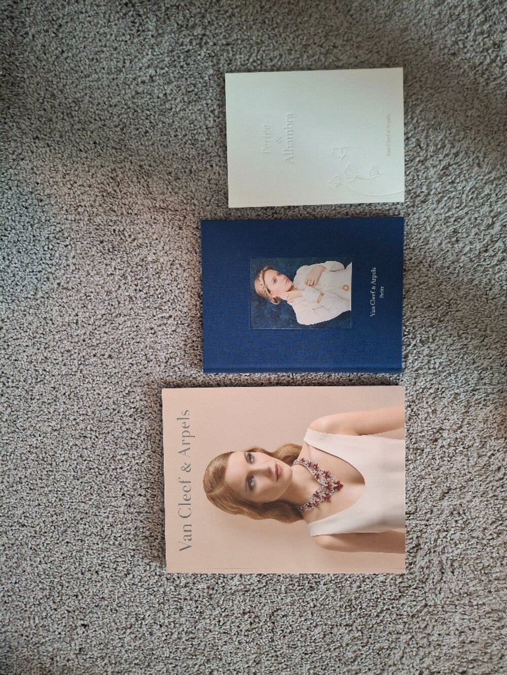 3 Van Cleef and Arpels Catalog Books